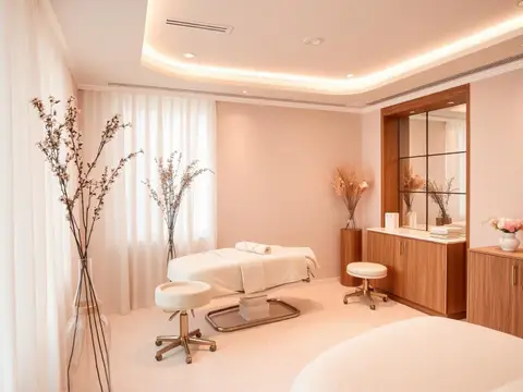 Ambiente acolhedor do ELLA Studio de beleza e estética em Valinhos, Santa Gertrudes